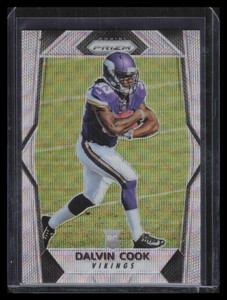 2017 Panini Prizm Prizms Blue Wave Refractor 231 Dalvin Cook Rookie 98/149