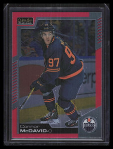 2020-21 O-Pee-Chee Platinum Matte Pink 1 Connor McDavid