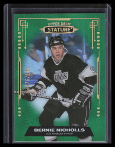 2021-22 Upper Deck Stature Green 20 Bernie Nicholls 76/149