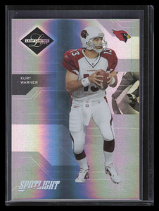 2005 Leaf Limited Silver Spotlight 2 Kurt Warner 47/50