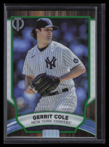 2022 Topps Tribute Green 1 Gerrit Cole 54/99