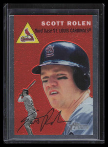 2003 Topps Heritage Chrome thc38 Scott Rolen 997/1954