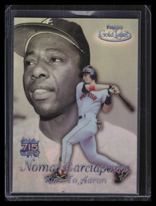 1999 Topps Gold Label Race to Aaron Black ra6 Nomar Garciaparra