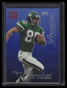 1998 Playoff Prestige 7-Eleven Blue 91 Wayne Chrebet