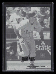 2004 Leaf Exhibits 1947-66 Printed by Donruss-Playoff Print 2 Albert Pujols 4/66