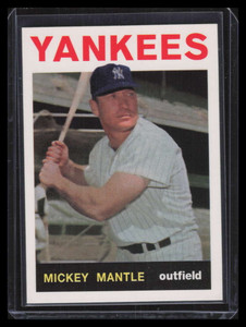 1996 Topps Redemption 14 Mickey Mantle 1964 Topps Sweepstakes /2500 133545