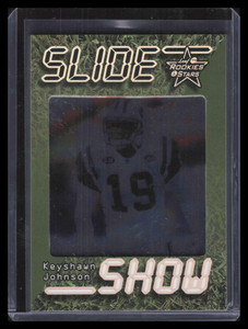 1999 Leaf Rookies and Stars SlideShow Green ss37 Keyshawn Johnson 34/50