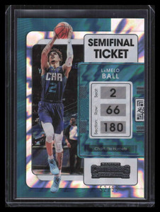 2021-22 Panini Contenders Semifinal Ticket 6 LaMelo Ball 52/99