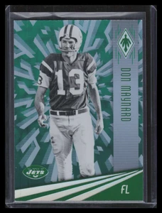 2016 Panini Phoenix Green 121 Don Maynard 5/10