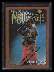 1996-97 Finest Refractor 196 Dikembe Mutombo Bronze Common