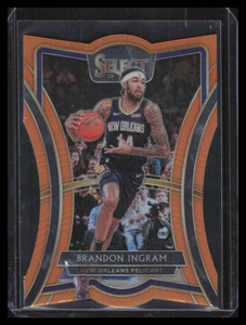 2019-20 Select Prizms Orange Die Cut Refractor 114 Brandon Ingram 44/65 Premier