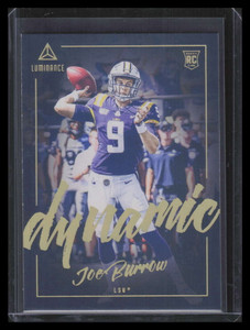 2020 Panini Luminance Dynamic Rookies dr2 Joe Burrow Rookie