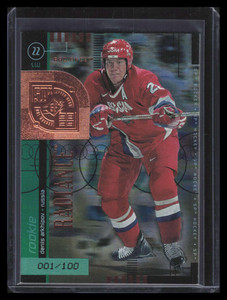 1998-99 SPx Top Prospects Radiance 75 Denis Arkhipov Rookie 1/100
