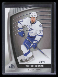 2017-18 SP Game Used 2 Victor Hedman 69/77