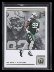 2018 Panini Encased Gold 11 Leonard Williams 6/10