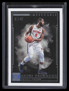2018-19 Panini Impeccable Silver 79 Andre Drummond 31/49