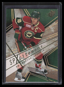 2008-09 SPx Spxcitement Spectrum x37 Marian Gaborik 7/99
