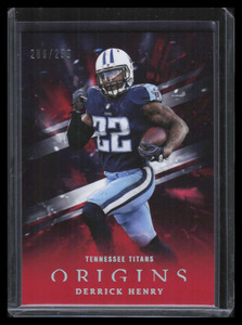 2018 Panini Origins Red 95 Derrick Henry 288/299