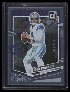 2023 Donruss Press Proof Silver 73 Dak Prescott 3/100