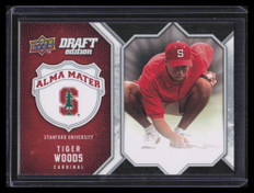 2009-10 Upper Deck Draft Edition Alma Mater AMTW Tiger Woods