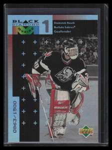 1998-99 Black Diamond Myriad m6 Dominik Hasek 863/1500