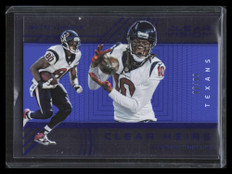 2016 Panini Clear Vision Clear Heirs Blue 4 Andre Johnson DeAndre Hopkins 88/99
