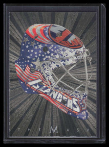 2001-02 Between the Pipes Masks Silver 32 Rick DiPietro /300
