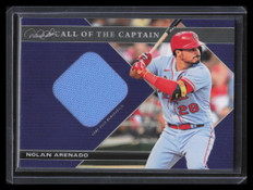 2022 Topps X Derek Jeter Call of the Captain Navy 7 Nolan Arenado Jersey 132/175