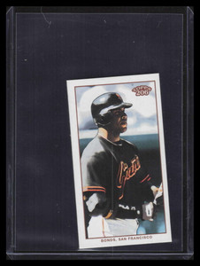 2002 Topps 206 Carolina Brights 238a Barry Bonds Black Jsy