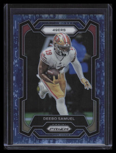 2023 Panini Prizm Prizms Navy Camo Refractor 268 Deebo Samuel 1/25
