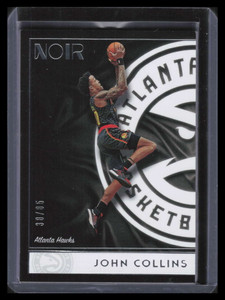 2018-19 Panini Noir 83 John Collins I 38/85 Icon Edition