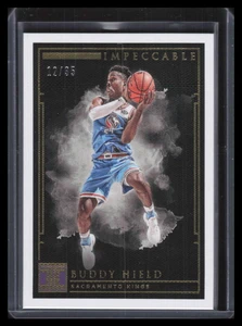2018-19 Panini Impeccable Gold 45 Buddy Hield 12/35