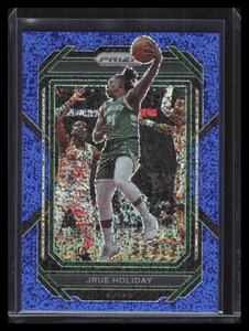 2022-23 Panini Prizm Prizms Blue Sparkle Refractor 113 Jrue Holiday F02328