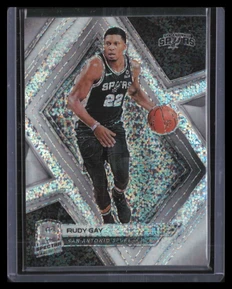 2018-19 Panini Spectra White Sparkle Refractor 71 Rudy Gay