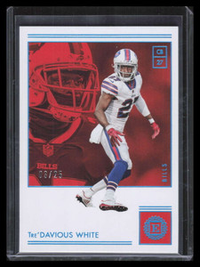 2018 Panini Encased Sapphire 3 Tre'Davious White 3/25