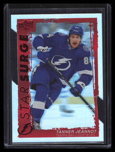 2023-24 Upper Deck Star Surge Red Die Cut ss1 Tanner Jeannot