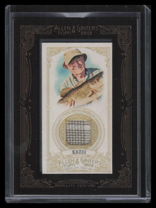2012 Topps Allen and Ginter Relics LK Lefty Kreh Shirt Relic