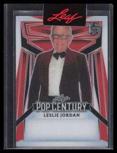 2023 Leaf Pop Century Metal Unsigned Pre-Production Proof Leslie Jordan 1/1