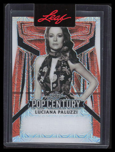 2023 Leaf Pop Century Metal Unsigned Pre-Production Proof Luciana Paluzzi 1/1