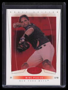 2004 Hot Prospects Draft Red Hot 14 Mike Piazza 64/150