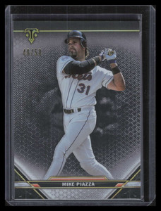 2021 Topps Triple Threads Onyx 91 Mike Piazza 40/50