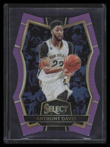 2016-17 Select Prizms Purple Die-Cut Refractor 170 Anthony Davis 83/99