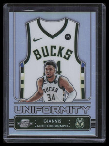 2022-23 Panini Contenders Optic Uniformity 8 Giannis Antetokounmpo