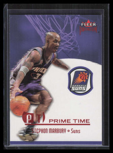 2002-03 Fleer Premium Prime Time Ruby 11 Stephon Marbury 23/100