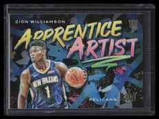 2019-20 Court Kings Apprentice Artists 9 Zion Williamson Rookie