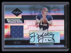 2005 Leaf Limited Material Monikers mm35 Losman Jim Kelly Dual Jersey Auto 45/50