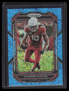 2022 Panini Prizm Prizms Blue Sparkle Refractor 5 DeAndre Hopkins 68/96