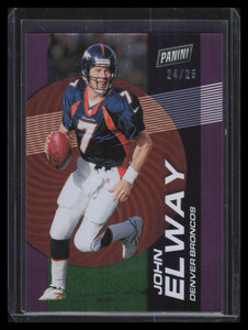 2023 Panini Player of the Day Purple 52 John Elway 24/25