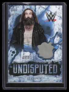 2018 Topps WWE Undisputed Relics Blue URHA Harper Shirt Relic 17/25