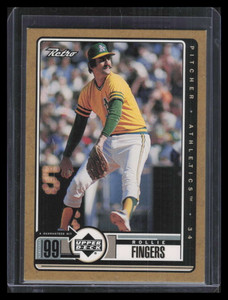 1999 Upper Deck Retro Gold 100 Rollie Fingers 175/250